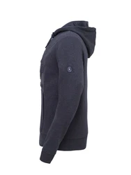 Schietwetter Kapuzenpullover Herren Hoodie Takelage Tjark Dunkelblau/Dunkelgrau