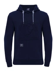 Schietwetter Kapuzenpullover Herren Hoodie Takelage Tjark Dunkelblau/Blau