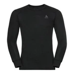 Odlo Longsleeve Funktionsunterhemd BL TOP Crew Neck Active Warm Schwarz