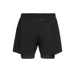 Odlo Shorts Zeroweight 2-In-1 Schwarz/Dunkelgrau/Rot/Grün/Beige