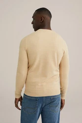 WE Fashion Sweater Gelb/Khaki/Beige/Braun