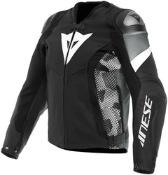 Dainese Motorradjacke Avro 5 Schwarz/Grau/Weiß/Mintgrün