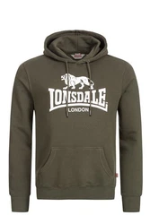 Lonsdale Hoodie Fremington Dunkelgrün/Grün