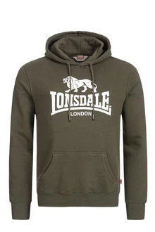 Lonsdale Hoodie Fremington Dunkelgrün/Grün