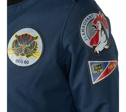 Helstons Motorradjacke Lynx Blau/Hellblau