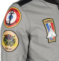 Helstons Motorradjacke Lynx Grau/Hellgrau
