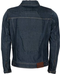 Helstons Motorradjacke Western Dunkelblau/Blau/Hellblau