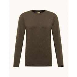 Ragwear Langarmshirt Longsleeve ZACHARI Khaki/Dunkelgrün