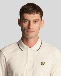 Lyle & Scott Poloshirt Tipped Khaki/Beige/Braun
