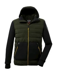 Killtec Hybridjacke KOW 158 MN JCKT CS Dunkelgrün/Grün