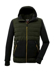 Killtec Hybridjacke KOW 158 MN JCKT CS Dunkelgrün/Grün