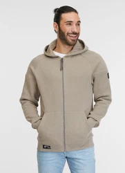 Ragwear Sweatjacke ZIP Hoodie Zenway Khaki/Beige/Braun