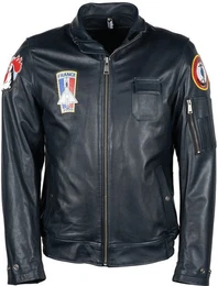Motorradjacke Aeronef Motorrad Lederjacke