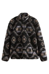 Next Fleecepullover Fleece mit Print 