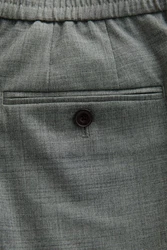 Next Stoffhose Elegante Hose Dunkelgrau/Hellgrau/Grau/Khaki