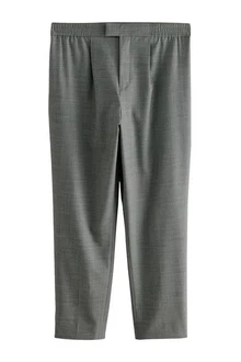 Next Stoffhose Elegante Hose Dunkelgrau/Hellgrau/Grau/Khaki