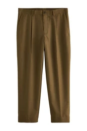 Stoffhose EDIT elegante Hose aus Wollmix (1-tlg)