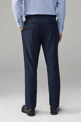 Next Stoffhose (1-tlg) Dunkelgrau/Dunkelblau/Grau