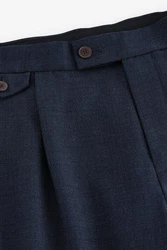 Next Stoffhose (1-tlg) Dunkelblau/Blau/Hellblau