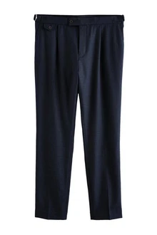 Next Stoffhose (1-tlg) Dunkelblau/Blau/Hellblau