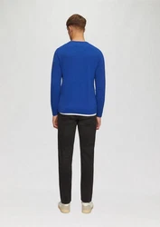 s.Oliver Pullover Blau/Hellblau