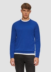 s.Oliver Pullover Blau/Hellblau