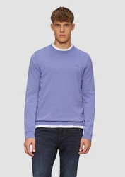 s.Oliver Pullover Lila/Fliederfarben/Dunkelblau/Blau/Hellblau