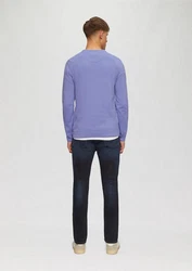 s.Oliver Pullover Lila/Fliederfarben/Dunkelblau/Blau/Hellblau