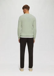 s.Oliver Pullover Hellgrün/Grün