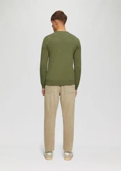 s.Oliver Pullover Dunkelgrün/Grün/Khaki