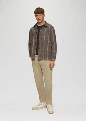 s.Oliver Pullover Dunkelbraun/Braun/Dunkelrot