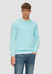 s.Oliver Pullover Hellblau/Türkis