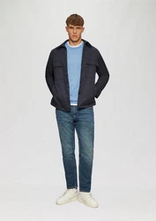 s.Oliver Pullover Hellblau/Blau