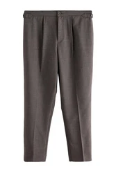 Next Stoffhose mit Seitenstreifen und Grenversteller Braun/Khaki/Grau/Beige