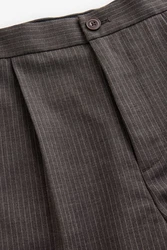 Next Stoffhose mit Seitenstreifen und Grenversteller Braun/Khaki/Grau/Beige
