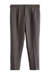 Next Stoffhose mit Seitenstreifen und Grenversteller Braun/Khaki/Grau/Beige