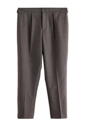 Next Stoffhose mit Seitenstreifen und Grenversteller Braun/Khaki/Grau/Beige