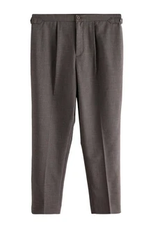 Next Stoffhose mit Seitenstreifen und Grenversteller