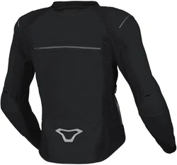 Macna Funktionsjacke Korus Protektorenjacke Schwarz/Grau/Weiß/Rot