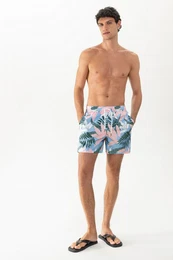 Badeshorts Serie Leaf Waltz Bltter-Print (1-St)