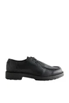 Next Schuhe mit vorderem Schuhblatt-Einsatz Schnürschuh (1) Schwarz