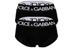 DOLCE & GABBANA Slip Brando (2er Pack) Gelb/Grau/Schwarz