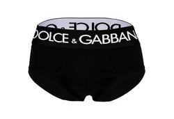 DOLCE & GABBANA Slip Brando (2er Pack) Gelb/Grau/Schwarz