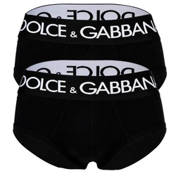 DOLCE & GABBANA Slip Brando (2er Pack) Gelb/Grau/Schwarz