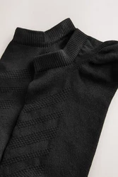 Next Flinge Sport-Sneaker-Socken (5er-Pack) Schwarz/Dunkelgrau