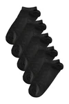Next Flinge Sport-Sneaker-Socken (5er-Pack) Schwarz/Dunkelgrau