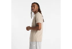 New Balance T-Shirt SPORT ESSENTIALS GRADIENT LOGO graubeige