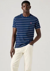 LEVI'S T-Shirt Original Housemark Tee Dunkelblau/Blau