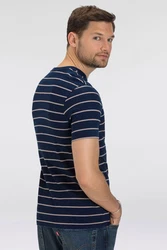 LEVI'S T-Shirt Original Housemark Tee Dunkelblau/Blau