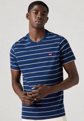 LEVI'S T-Shirt Original Housemark Tee Dunkelblau/Blau